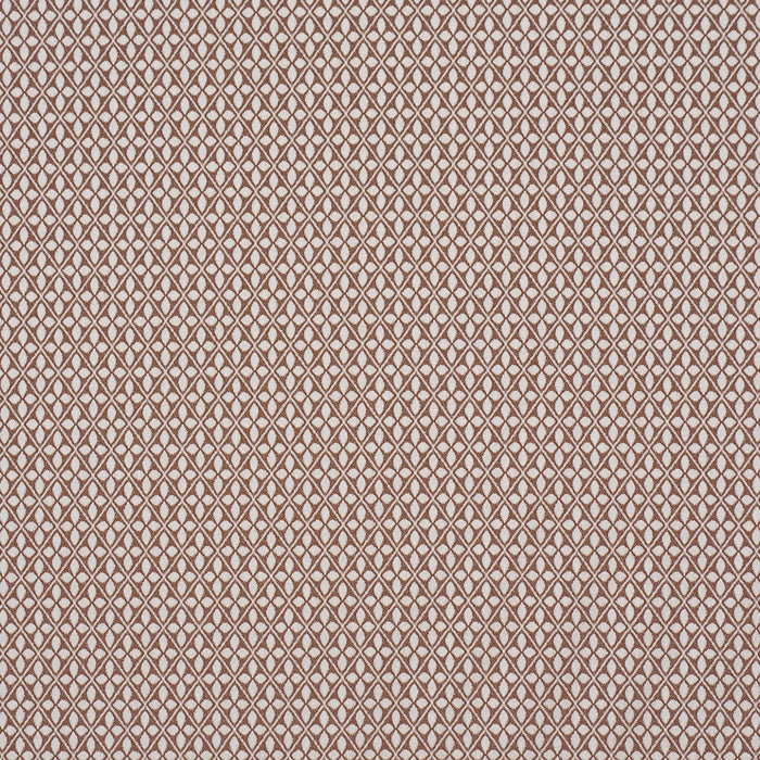 Schumacher Adams Damask Brown Fabric Sample 87082