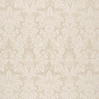 Schumacher Kennedy Damask Ivory Fabric 87092