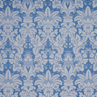 Schumacher Kennedy Damask Cobalt Fabric 87093