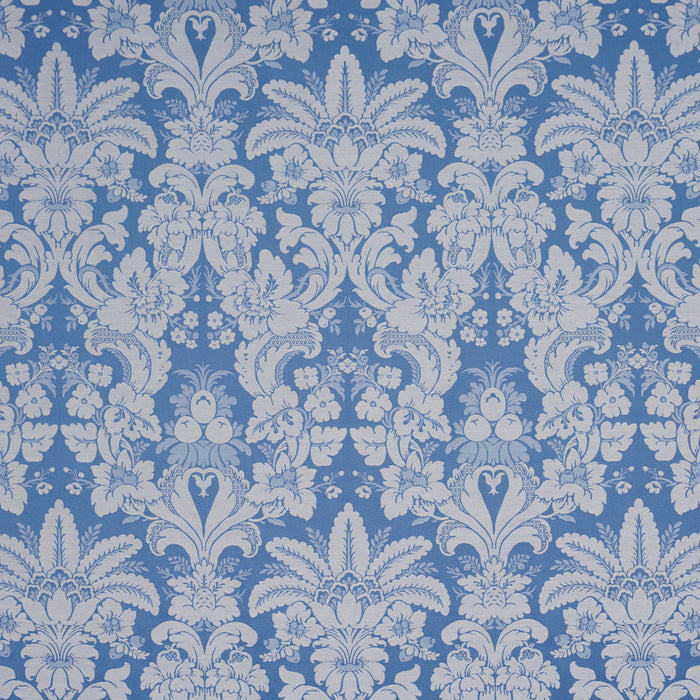 Schumacher Kennedy Damask Cobalt Fabric 87093