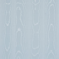 Schumacher Washington Moire Robin'S Egg Fabric 87100