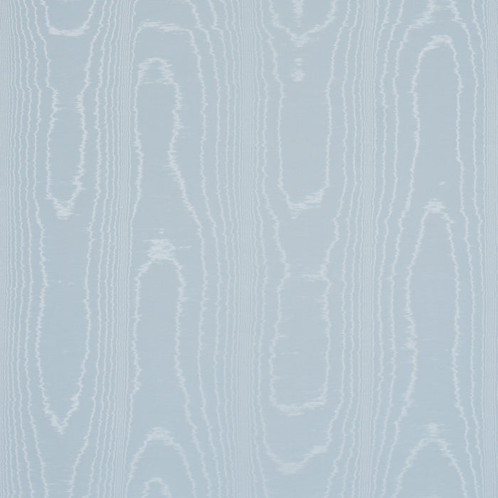 Schumacher Washington Moire Robin'S Egg Fabric 87100