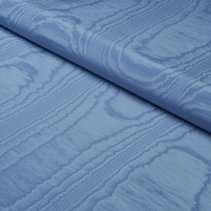 Schumacher Washington Moir√Â Cobalt Fabric Sample 87102