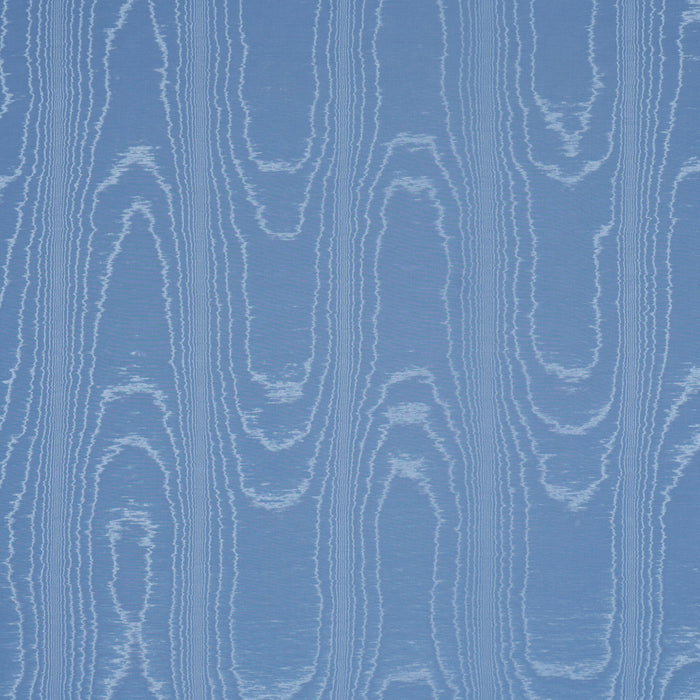 Schumacher Washington Moire Cobalt Fabric 87102