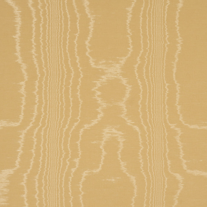 Schumacher Washington Moire Yellow Fabric 87107
