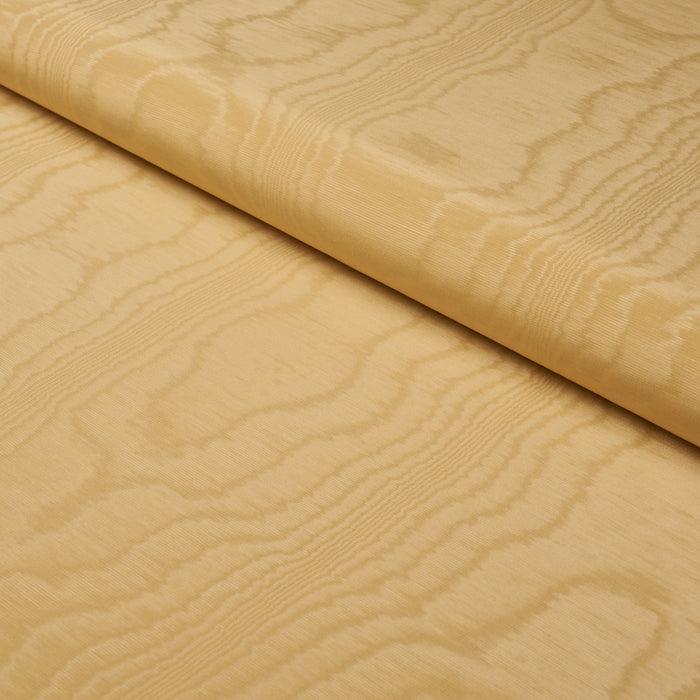 Schumacher Washington Moire Yellow Fabric 87107