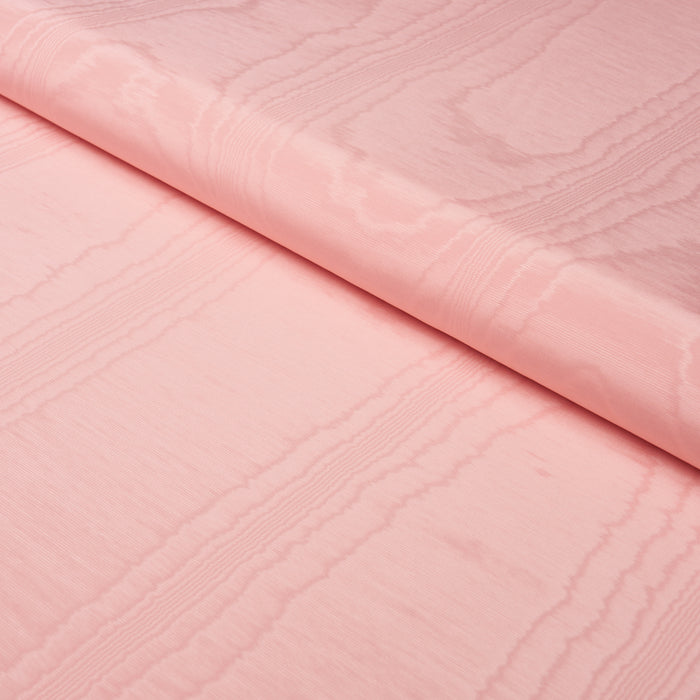 Schumacher Washington Moir√Â Pink Fabric Sample 87108