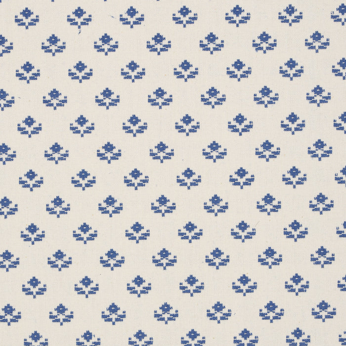 Schumacher Robyn Indigo Fabric Sample 87110