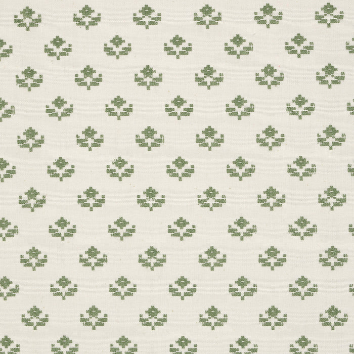 Schumacher Robyn Green Fabric 87111