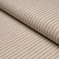 Schumacher Theo Stripe Brown Fabric 87122