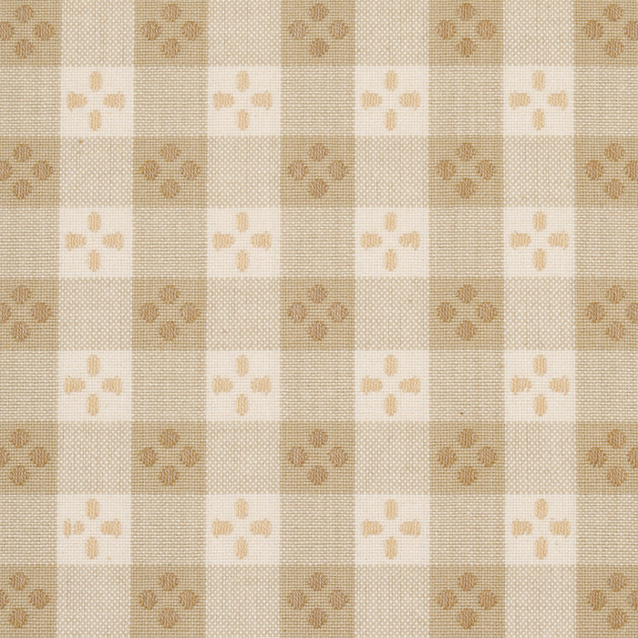 Schumacher Kit Plaid Neutral Fabric Sample 87130