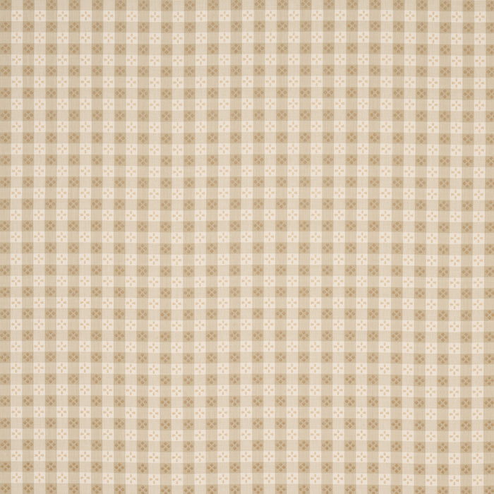 Schumacher Kit Plaid Neutral Fabric Sample 87130