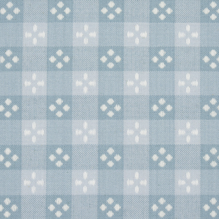 Schumacher Kit Plaid Sky Fabric 87132