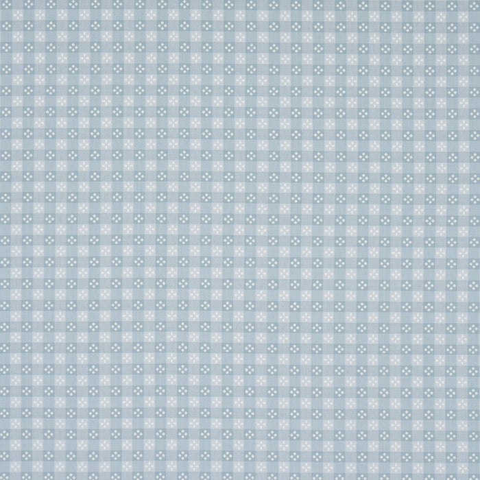 Schumacher Kit Plaid Sky Fabric 87132