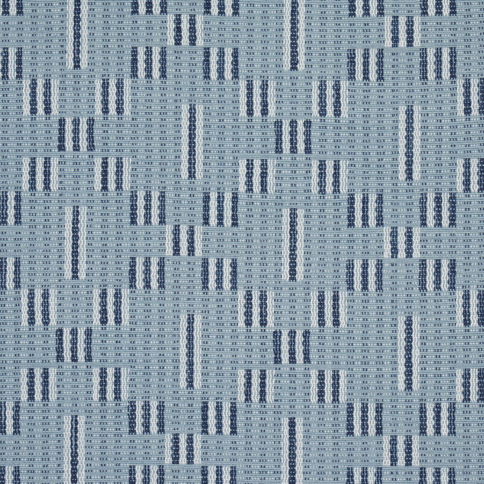 Schumacher Austin Blue Fabric Sample 87141