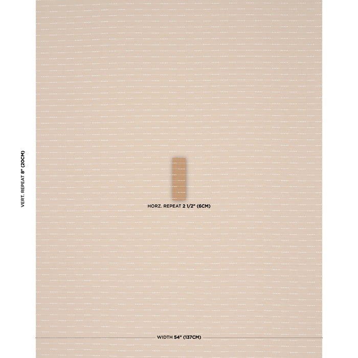 Schumacher Palmer Camel Fabric Sample 87181