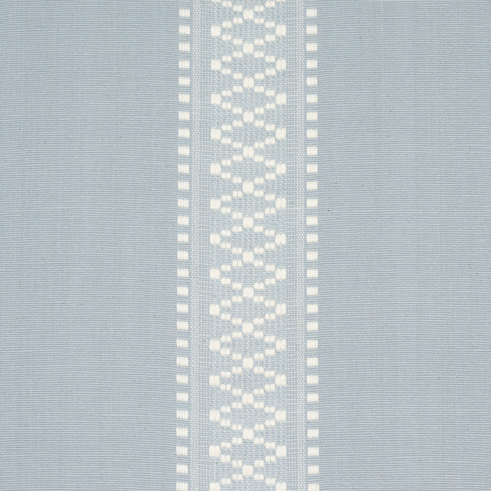 Schumacher Shannon Stripe Sky Fabric 87200