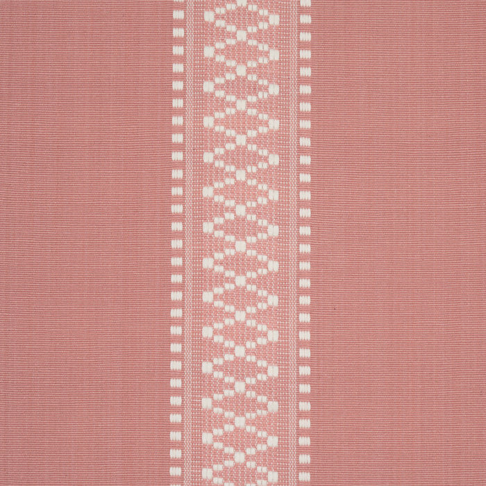 Schumacher Shannon Stripe Pink Fabric 87201