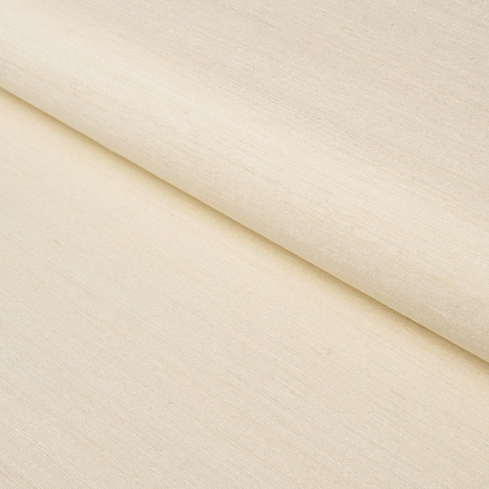 Schumacher Masara Handwoven Silk Ivory Fabric 87221