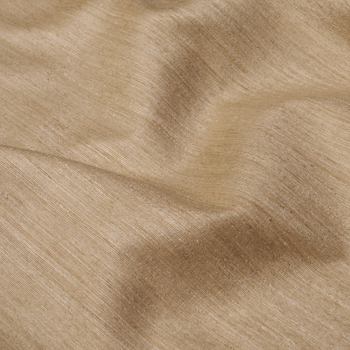 Schumacher Masara Handwoven Silk Beige Fabric Sample 87222