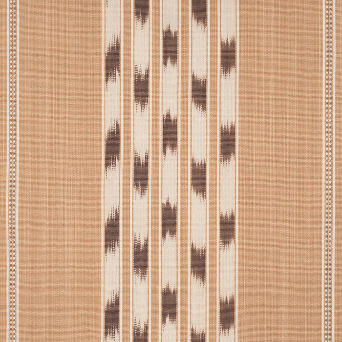 Schumacher Deja Stripe Ochre Fabric Sample 87242