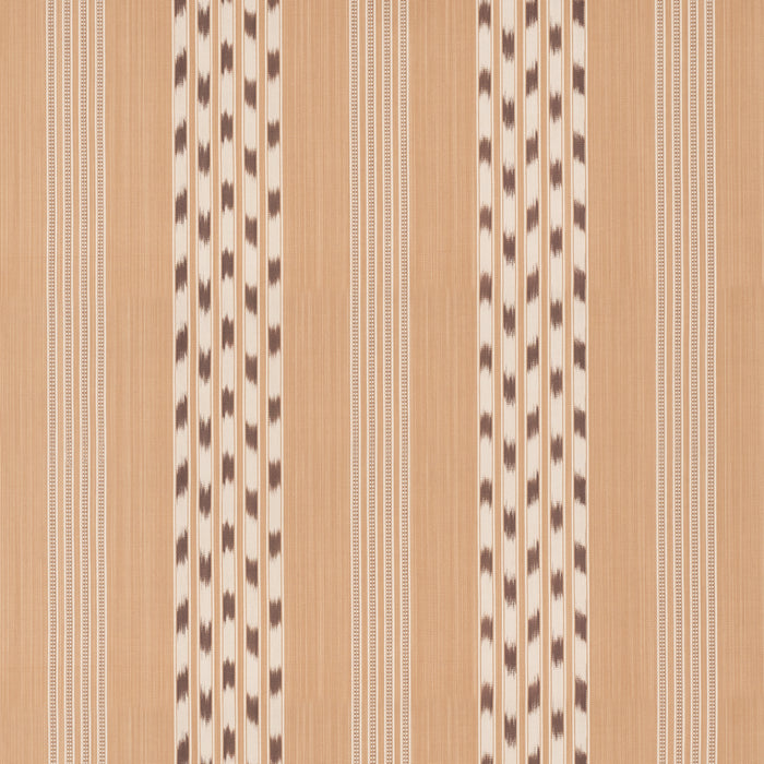 Schumacher Deja Stripe Ochre Fabric 87242