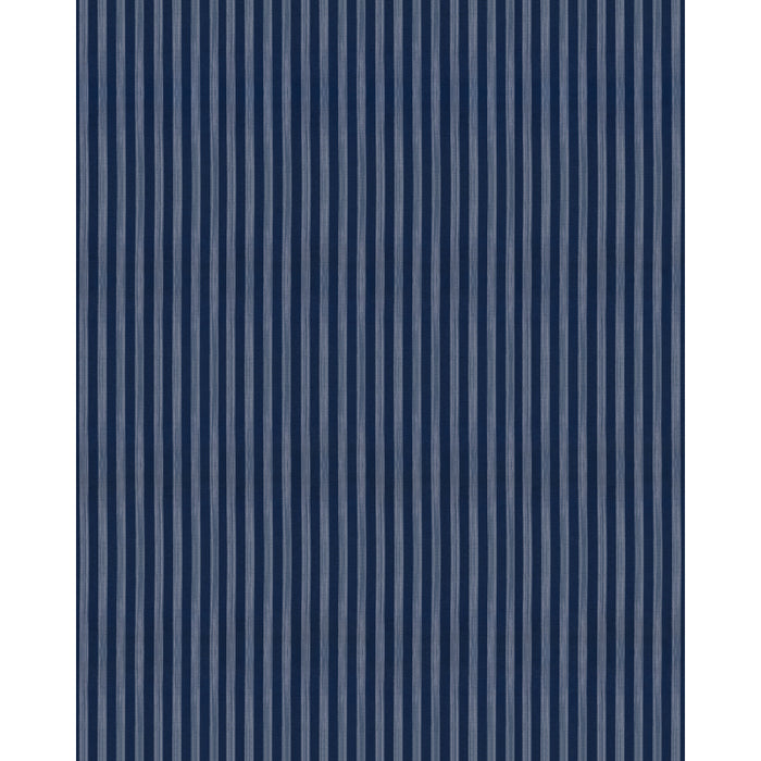 Schumacher Jonah Stripe Indigo Fabric 87262