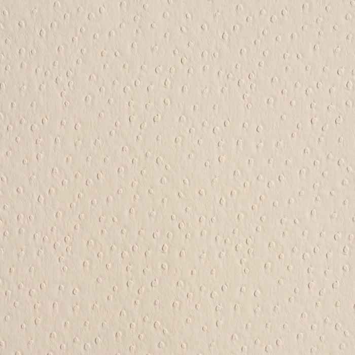 Schumacher Ostrich Vegan Leather Cream Fabric Sample 87281