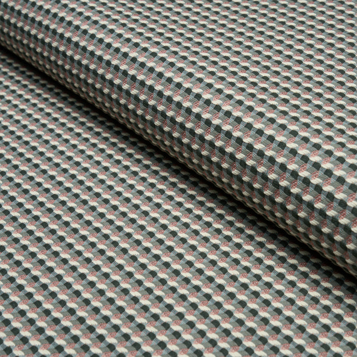 Schumacher Limon Weave Forest Fabric Sample 87291