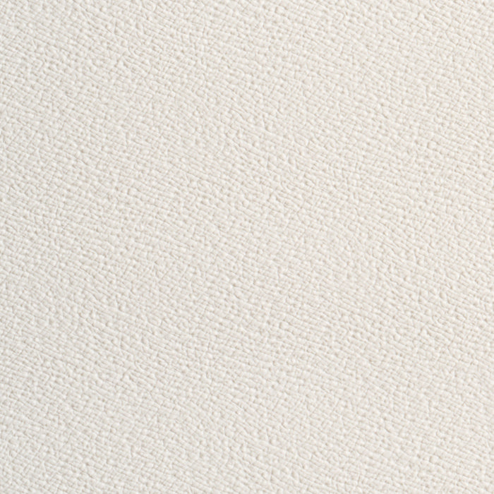 Schumacher Textured Vegan Leather Ivory Fabric Sample 87300