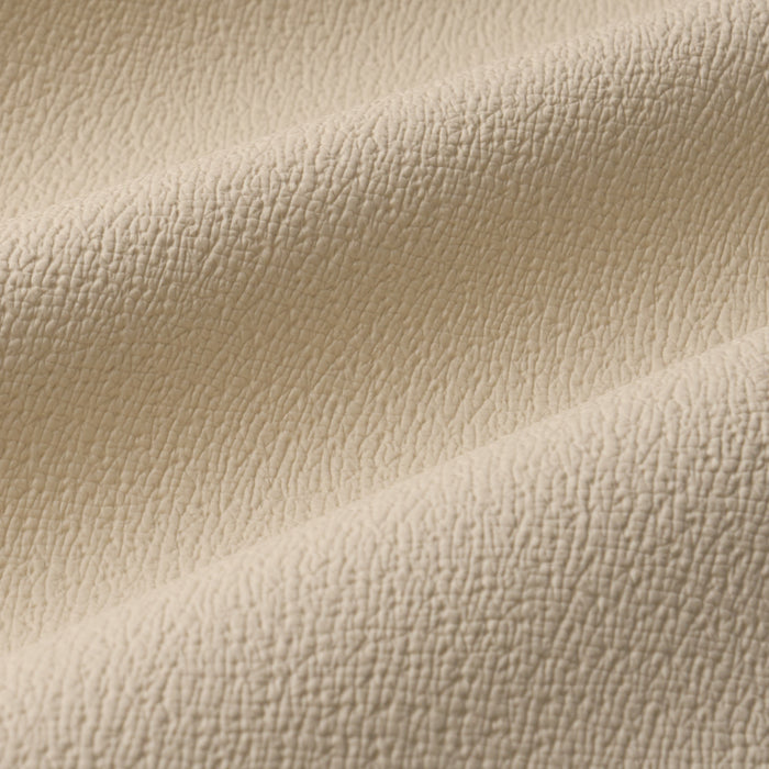 Schumacher Textured Vegan Leather Cream Fabric Sample 87301