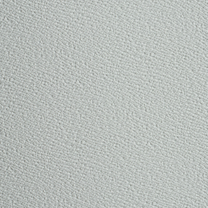Schumacher Textured Vegan Leather Fog Fabric Sample 87302