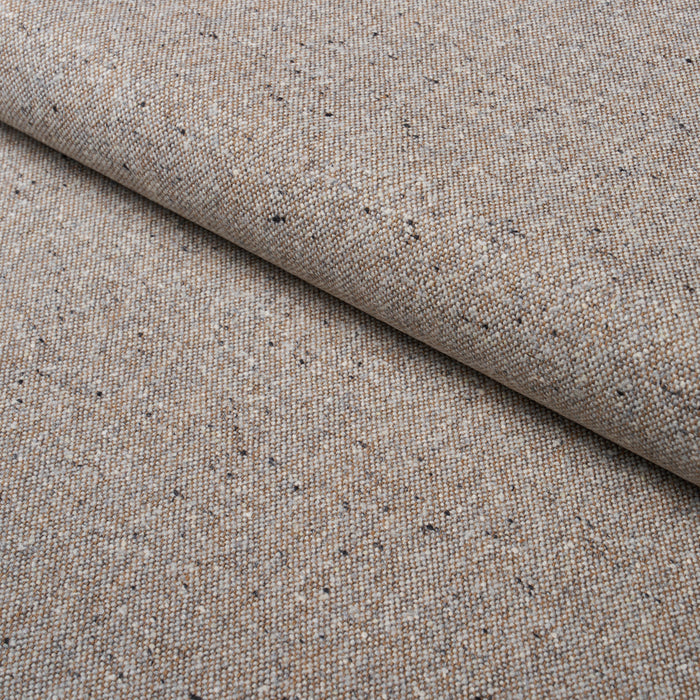 Schumacher Clarke Donegal Wool Blend Taupe Fabric Sample 87311