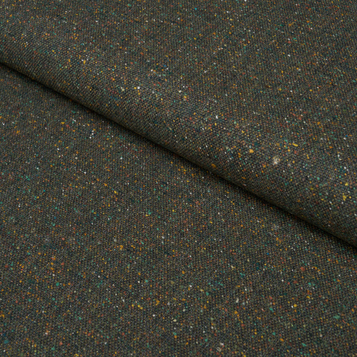 Schumacher Clarke Donegal Wool Blend Green Fabric Sample 87317