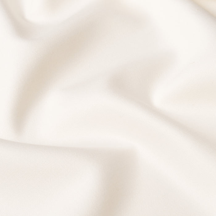 Schumacher Donovan Merino Wool Sateen Ivory Fabric 87320