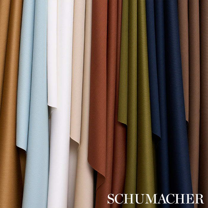 Schumacher Donovan Merino Wool Sateen Taupe Fabric 87321