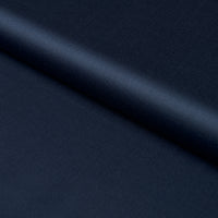 Schumacher Donovan Merino Wool Sateen Navy Fabric 87325