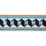 Schumacher Jilly Velvet Tape Staffordshire Blue Trim 87460