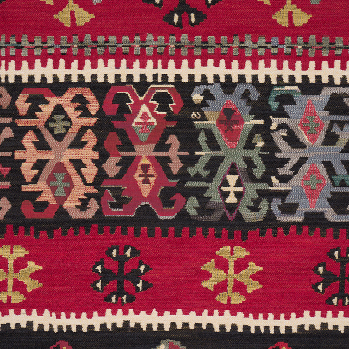 Schumacher Sahane Pomegranate Red Fabric 87470
