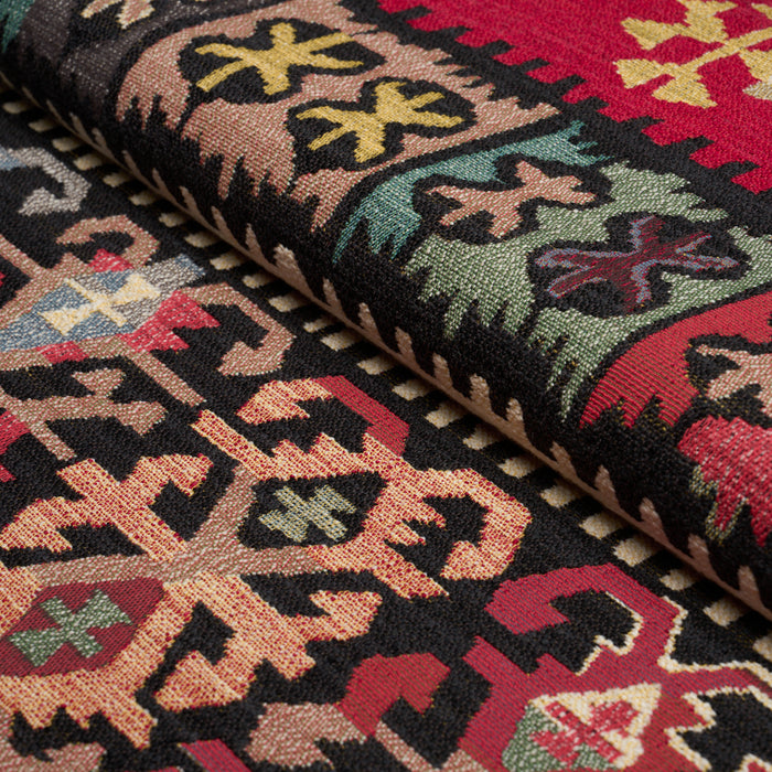 Schumacher Sahane Pomegranate Red Fabric 87470