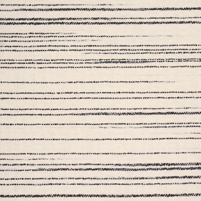Schumacher Armin Performance Black & White Fabric Sample 87480