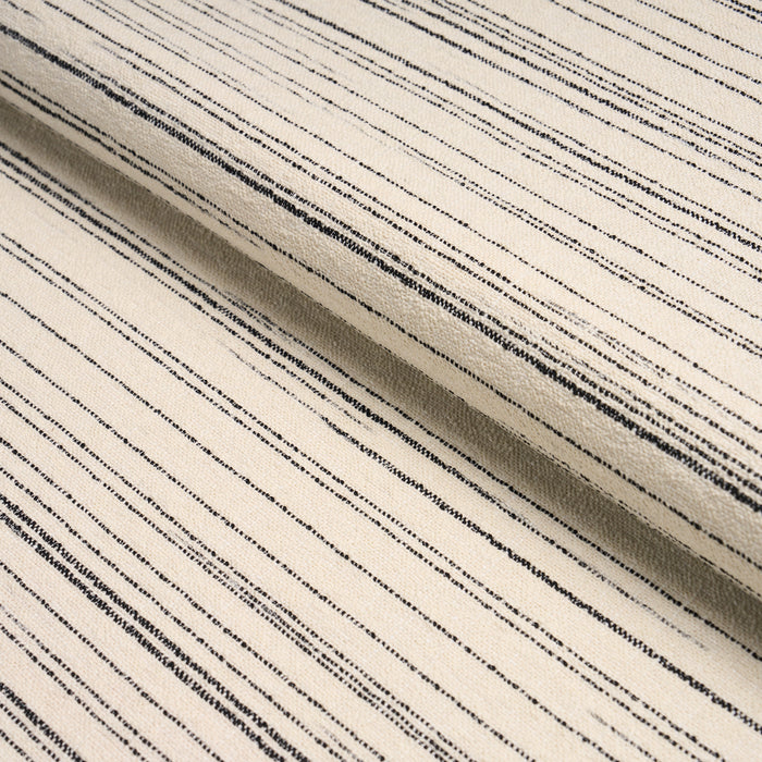 Schumacher Armin Performance Black & White Fabric 87480