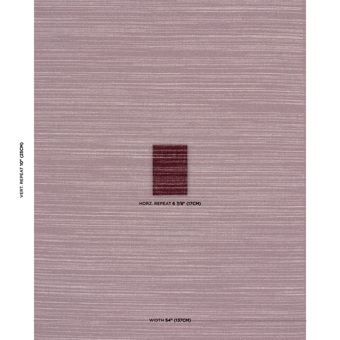 Schumacher Armin Performance Aubergine Fabric Sample 87481
