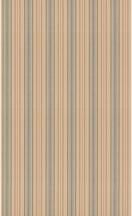 GP & J Baker Rufus Stripe Parchment Fabric BF11115.225.0