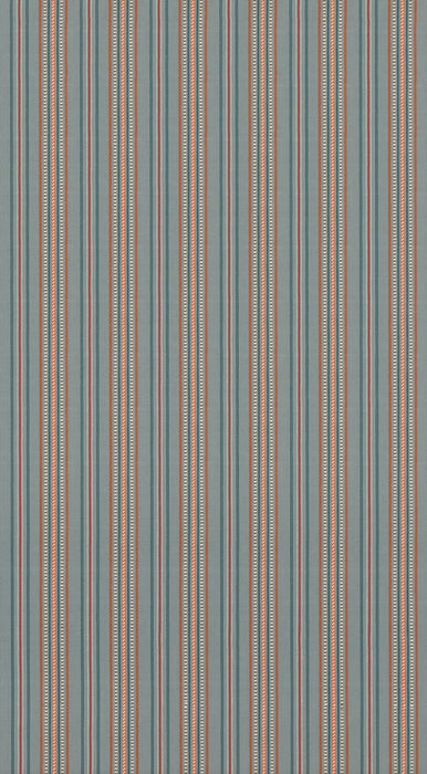 GP & J Baker Rufus Stripe Teal Fabric BF11115.615.0