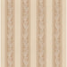GP & J Baker Aldbury Stripe Parchment Fabric BF11121.225.0