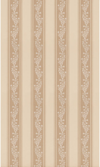 GP & J Baker Aldbury Stripe Parchment Fabric BF11121.225.0