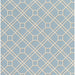 GP & J Baker Langdale Trellis Soft Blue Wallpaper BW45071.9.0