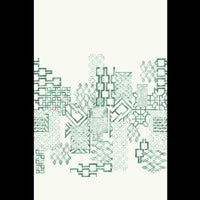 No.9 Thompson Portcullis Toll Coated 3 Drops Verdigris Wallpaper N9021045001
