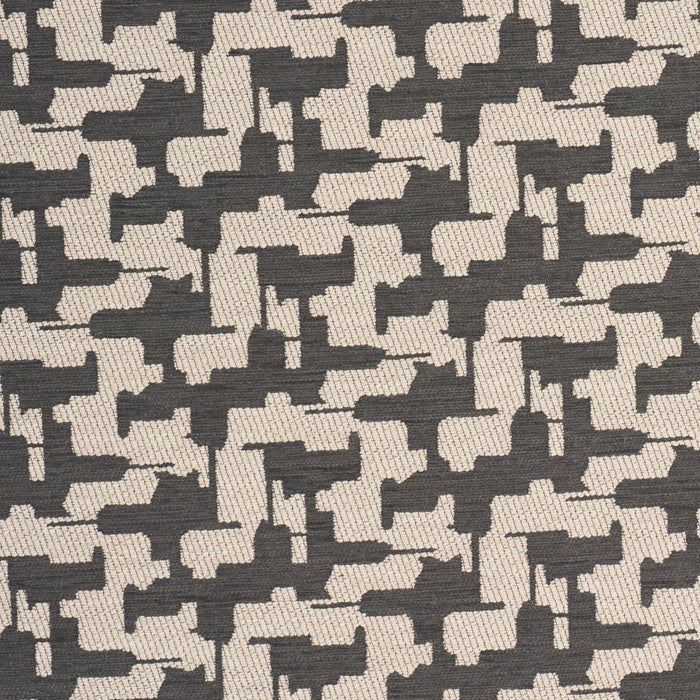 Schumacher Alina Performance Graphite Fabric Sample 87520